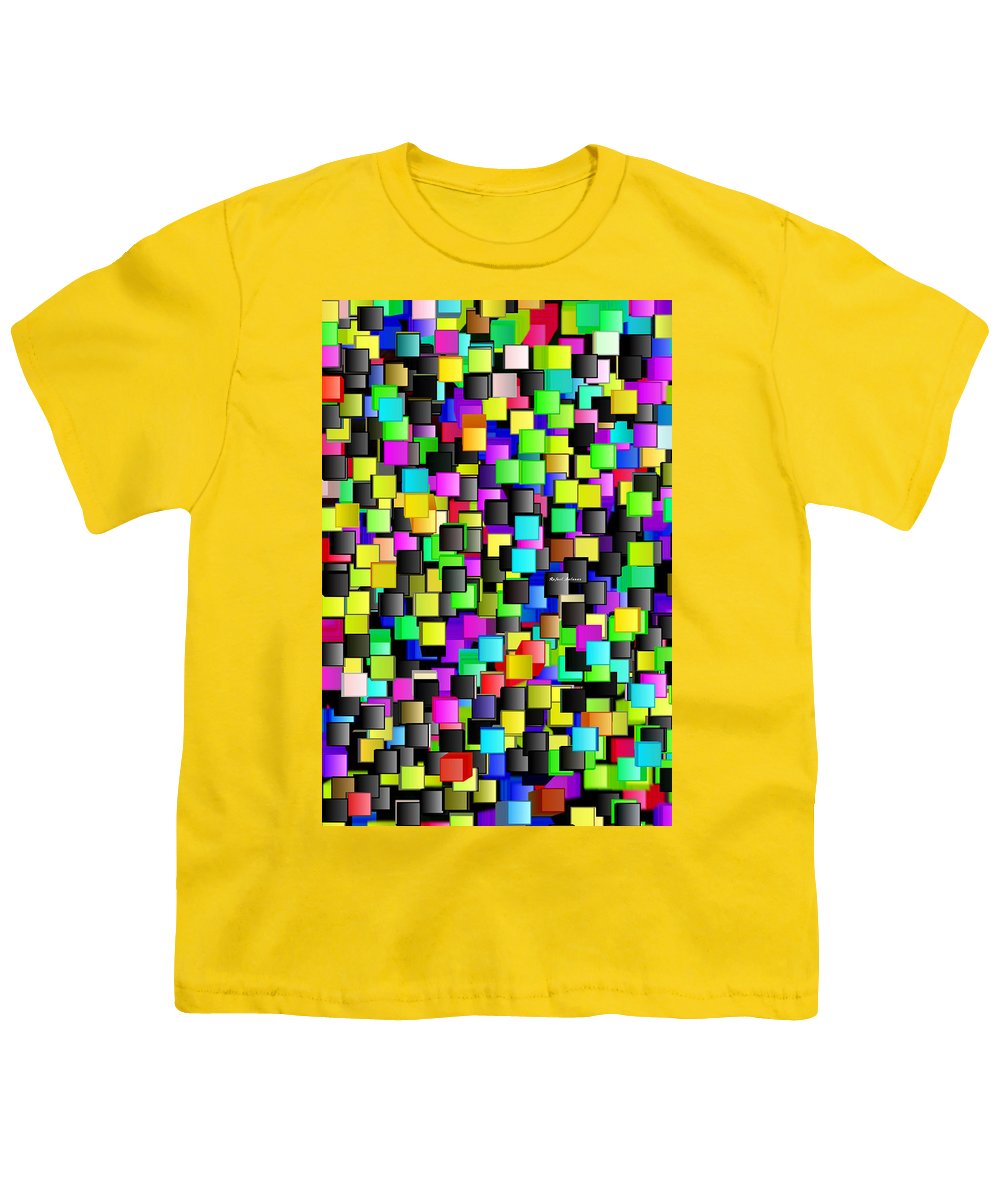 Rainbow Checkers - Youth T-Shirt