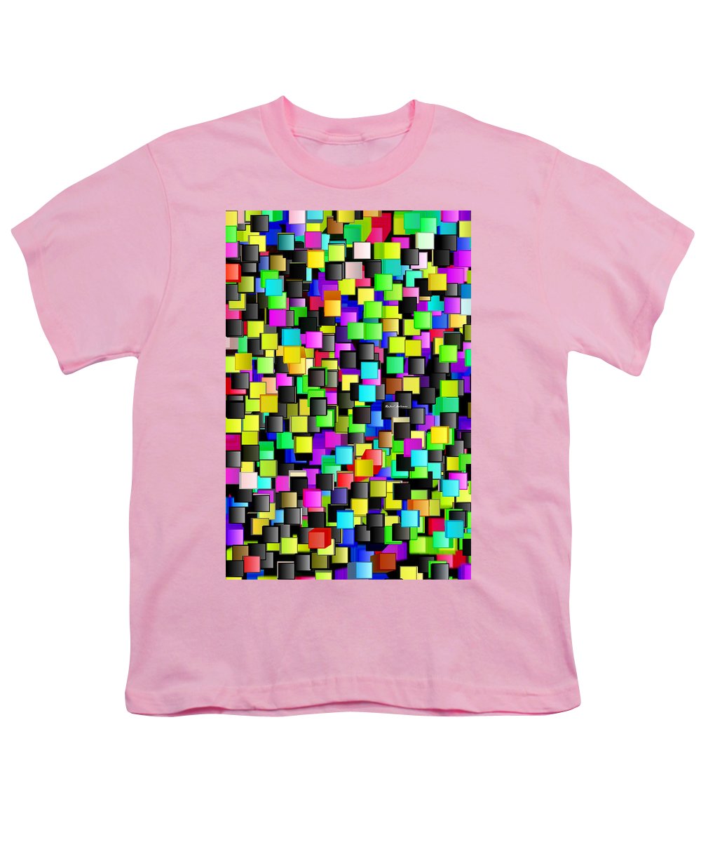 Rainbow Checkers - Youth T-Shirt