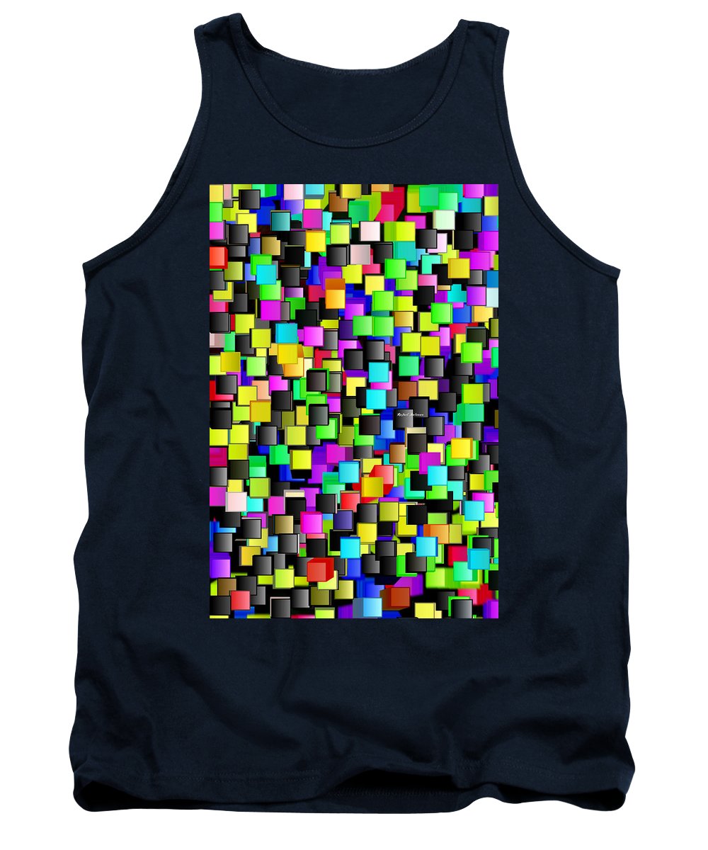 Rainbow Checkers - Tank Top