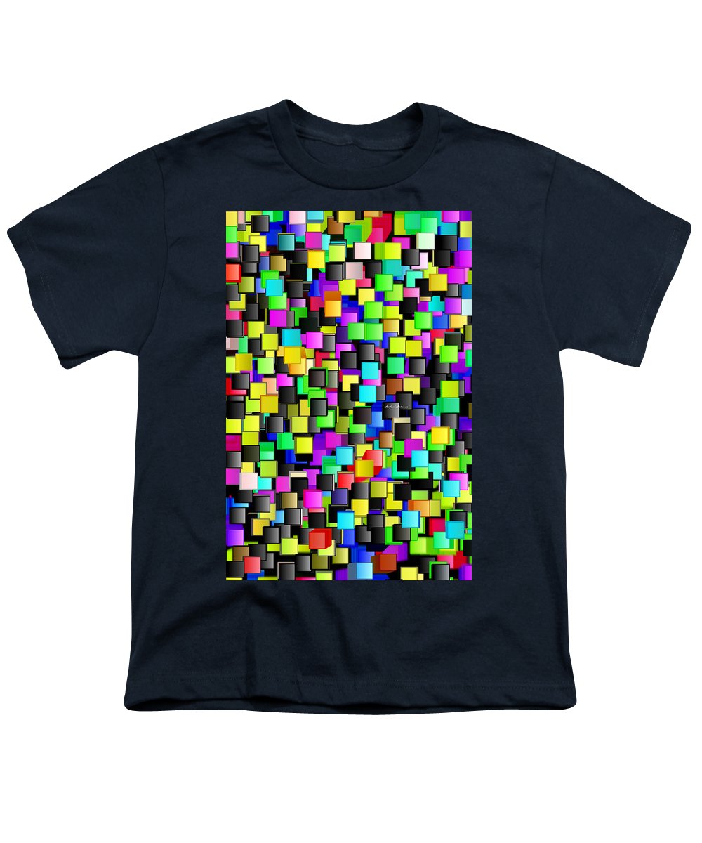 Rainbow Checkers - Youth T-Shirt