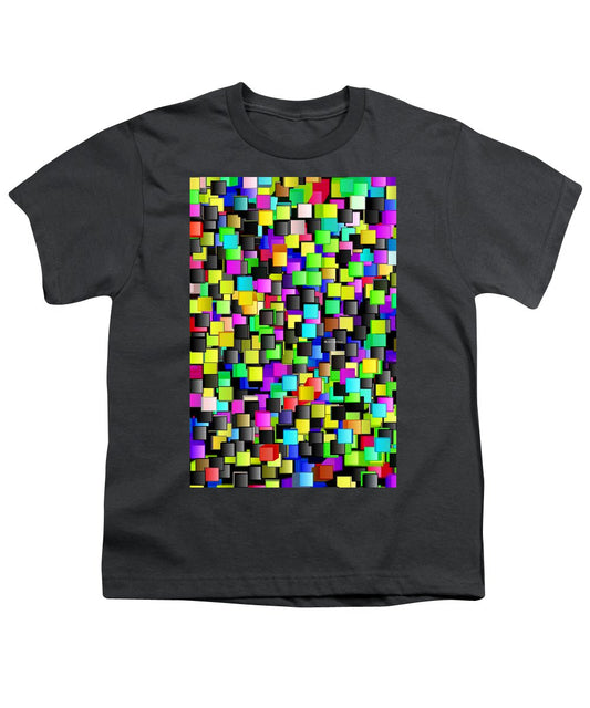 Rainbow Checkers - Youth T-Shirt