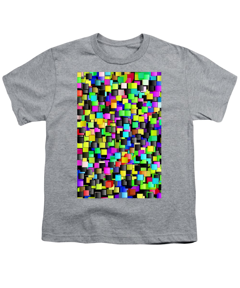 Rainbow Checkers - Youth T-Shirt