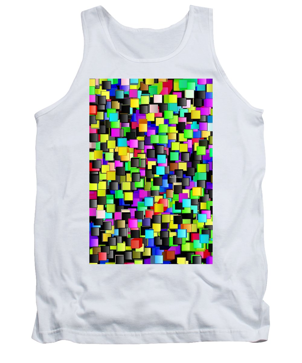 Rainbow Checkers - Tank Top