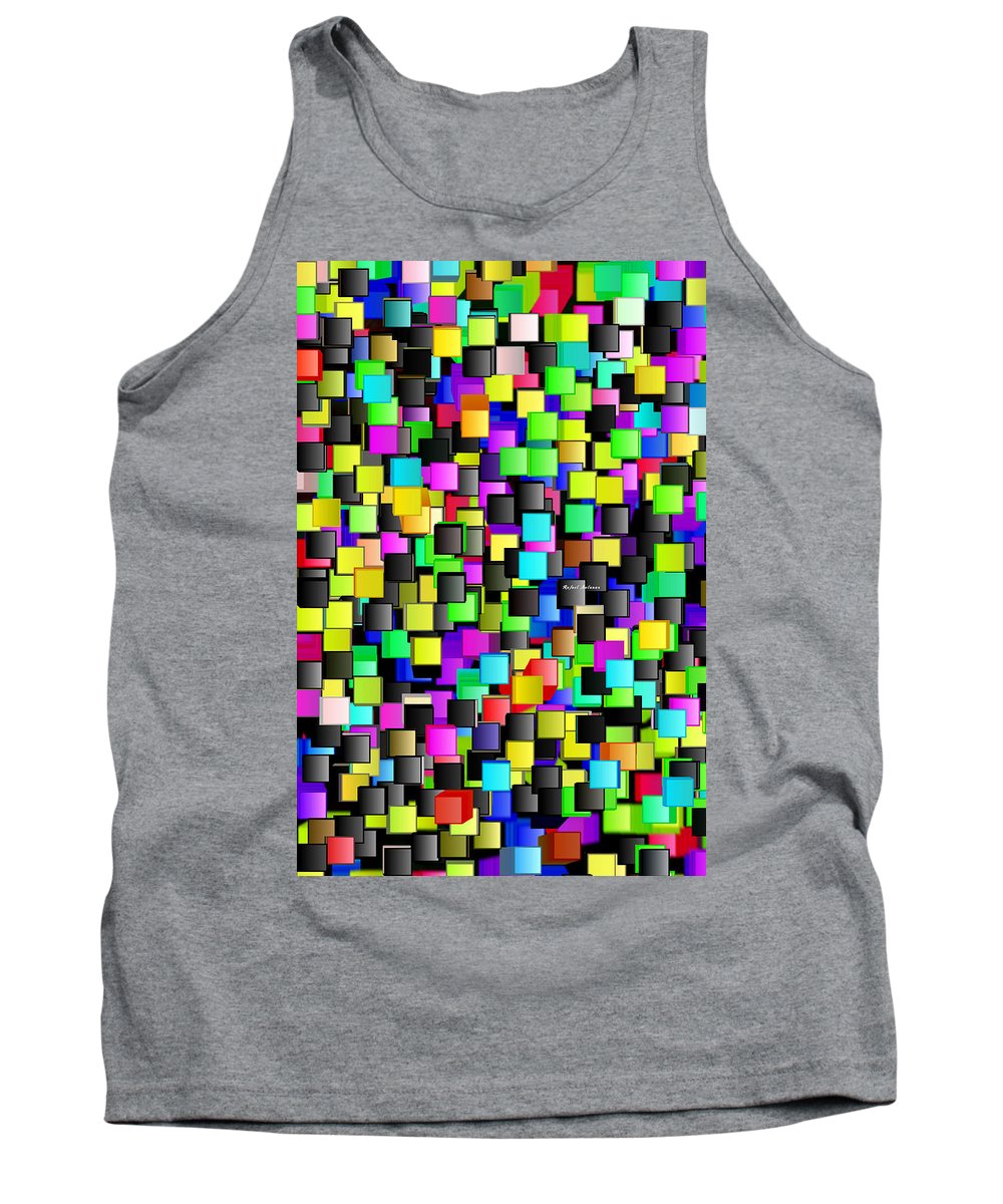 Rainbow Checkers - Tank Top