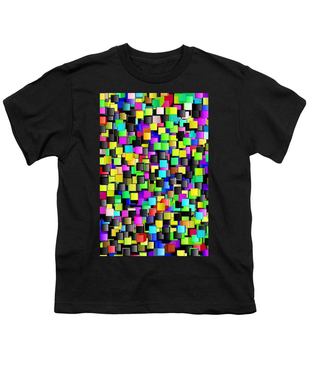 Rainbow Checkers - Youth T-Shirt