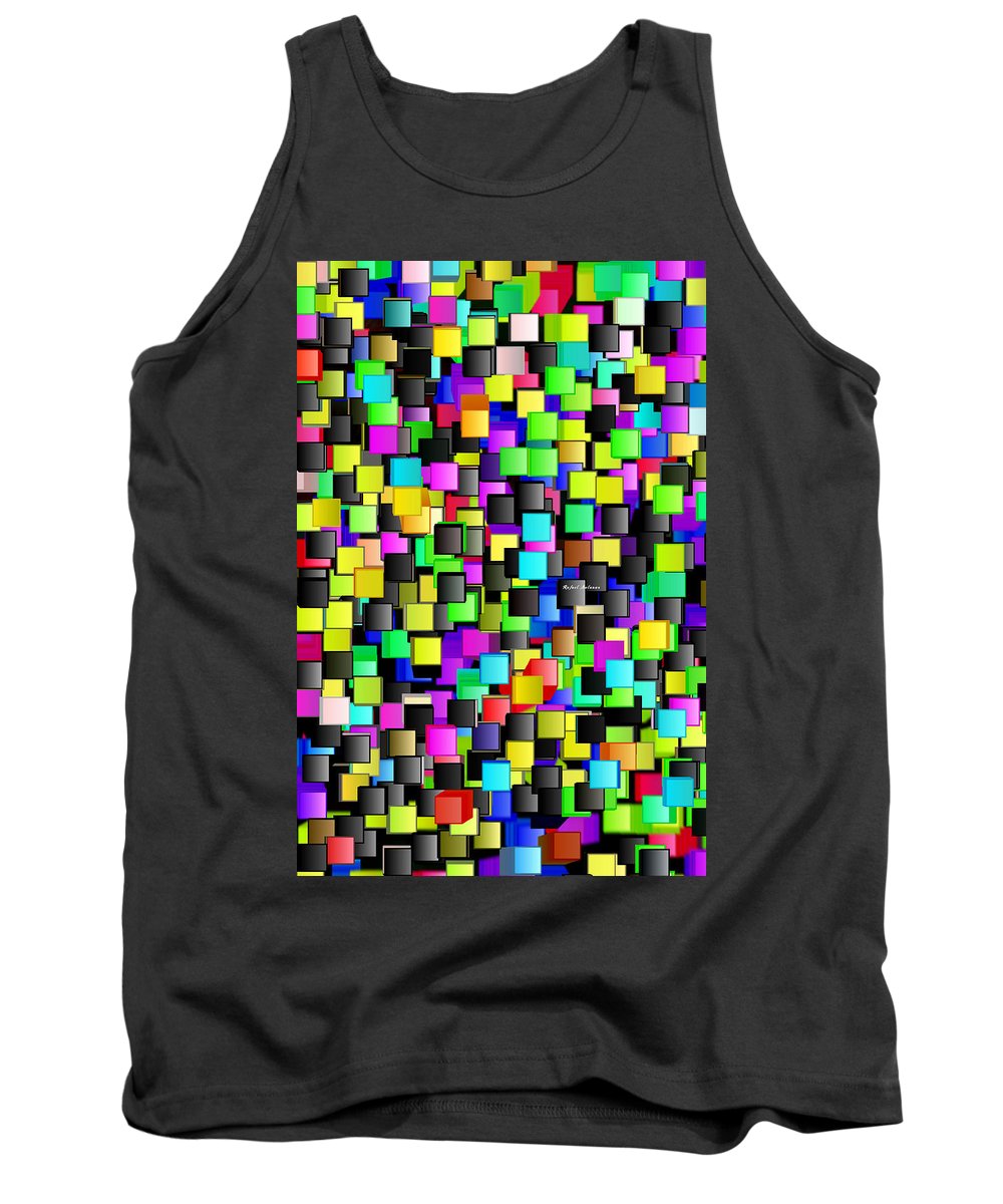 Rainbow Checkers - Tank Top