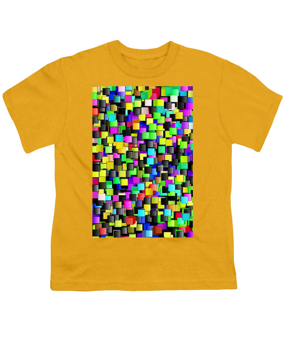 Rainbow Checkers - Youth T-Shirt