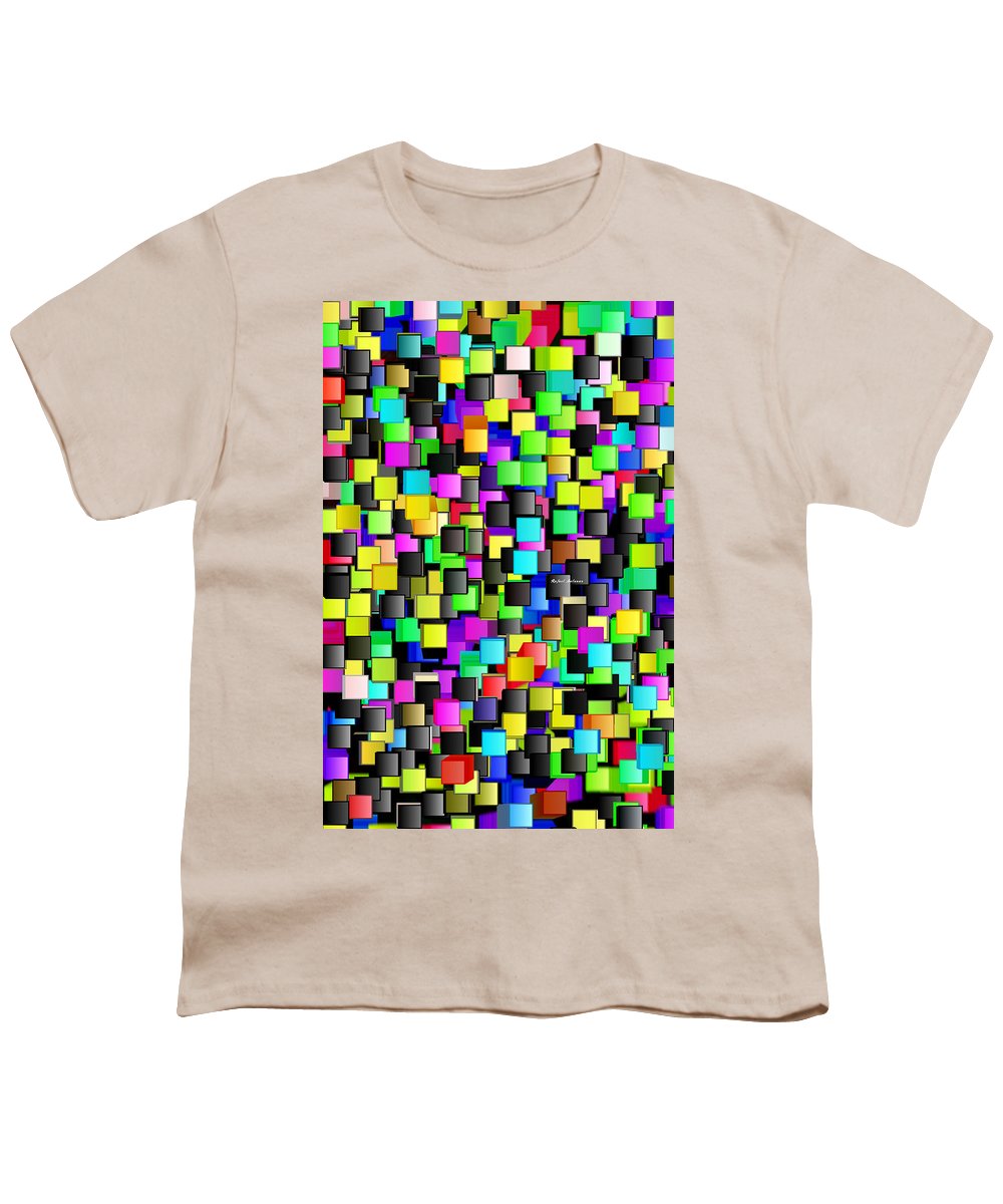 Rainbow Checkers - Youth T-Shirt