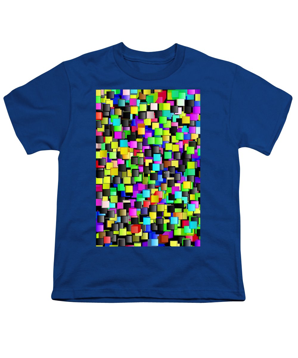 Rainbow Checkers - Youth T-Shirt