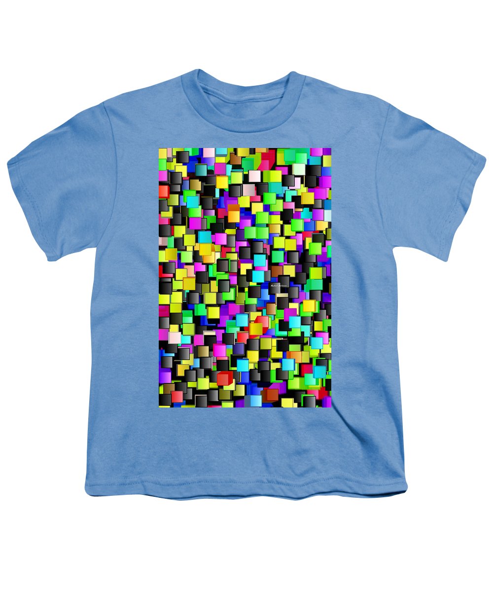 Rainbow Checkers - Youth T-Shirt