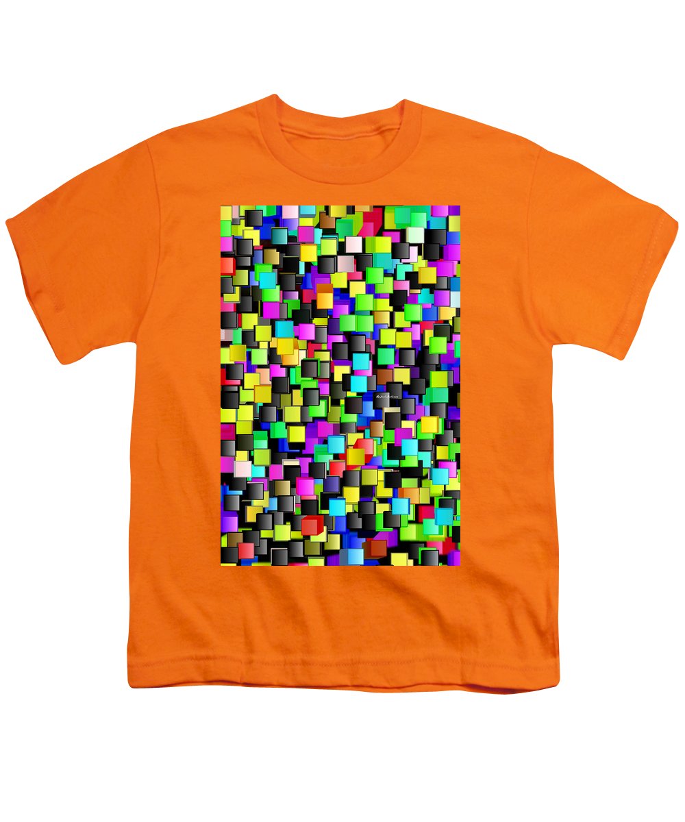 Rainbow Checkers - Youth T-Shirt