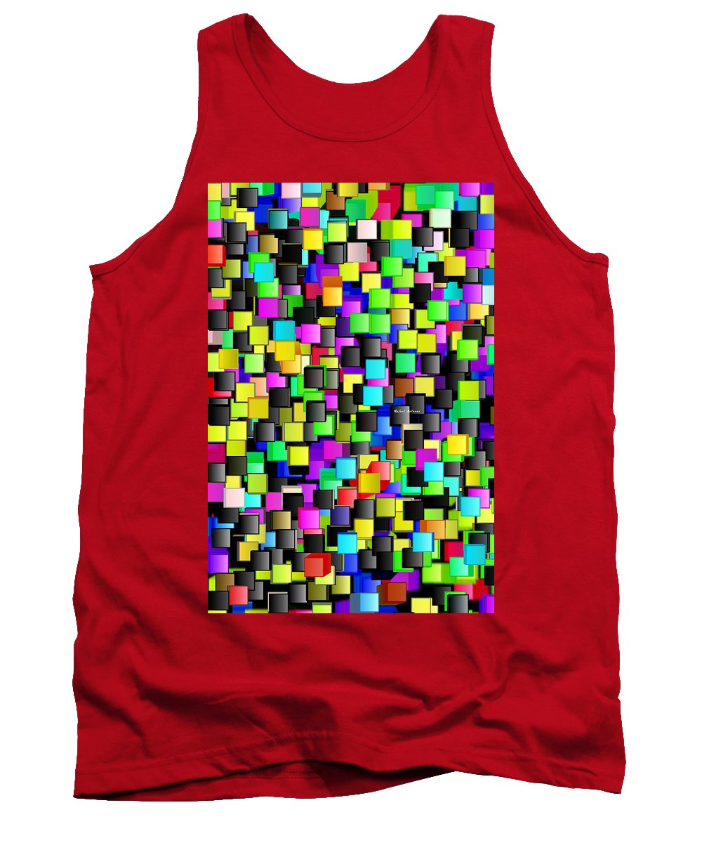 Rainbow Checkers - Tank Top