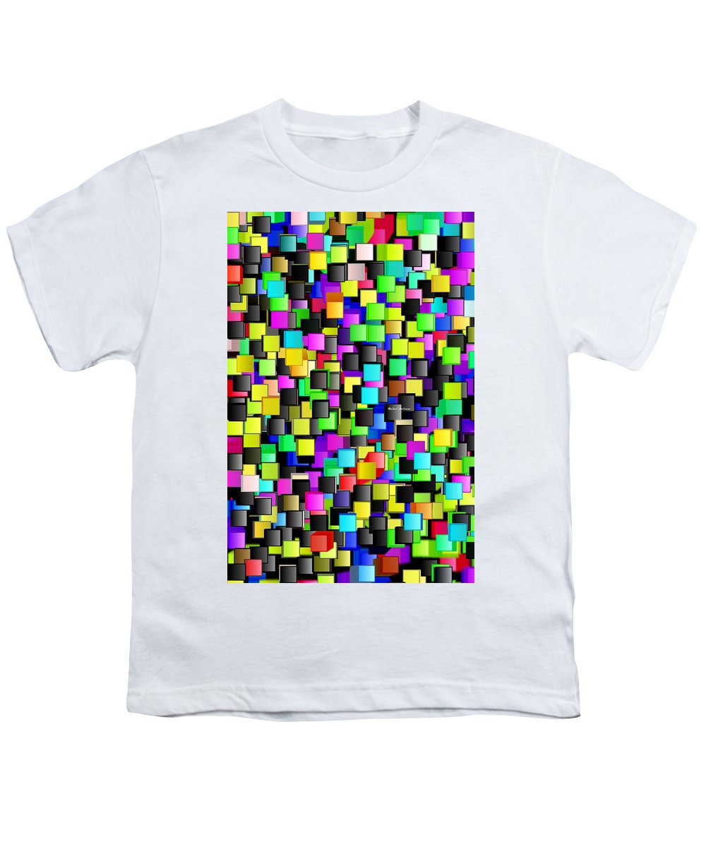 Rainbow Checkers - Youth T-Shirt