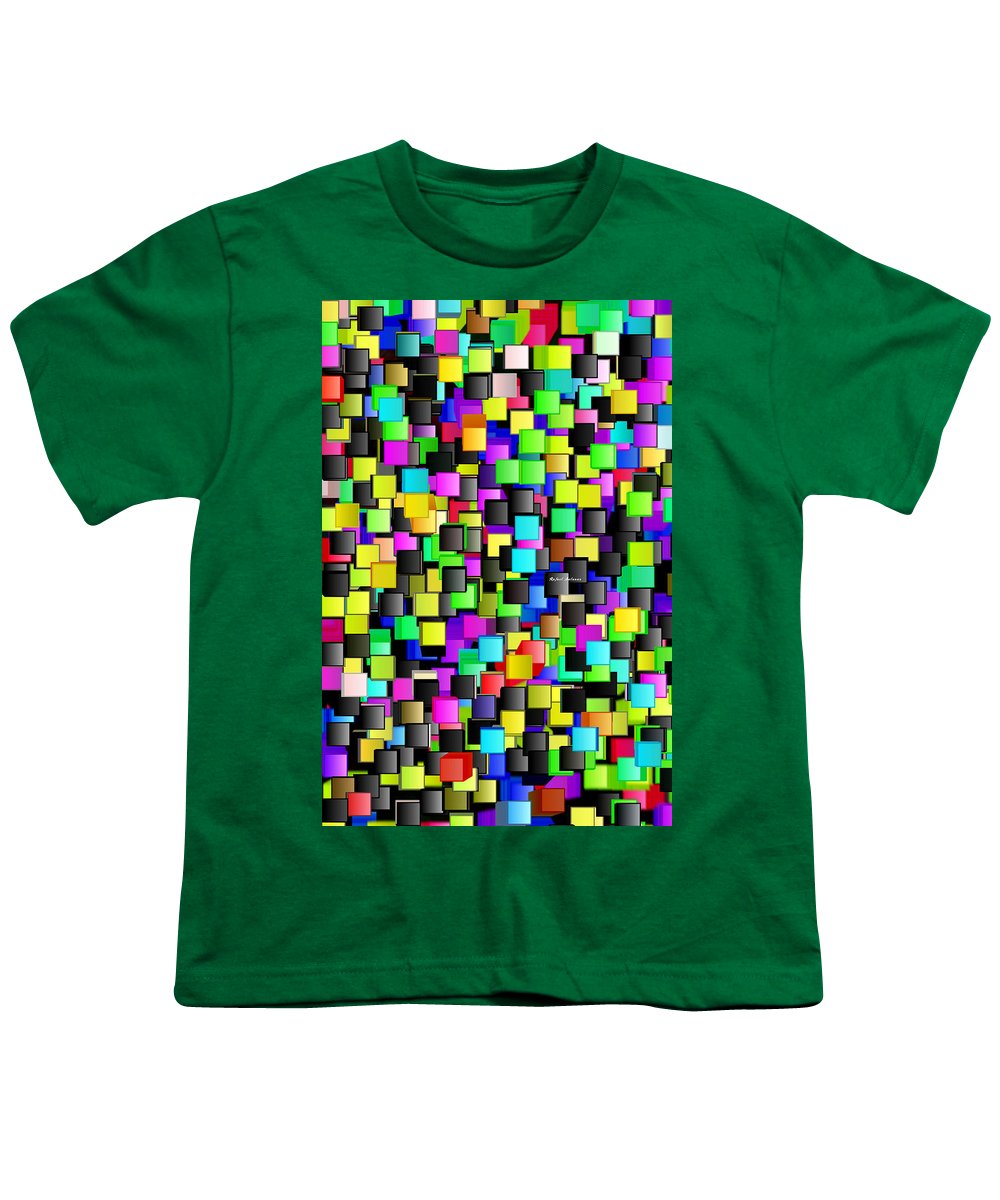 Rainbow Checkers - Youth T-Shirt