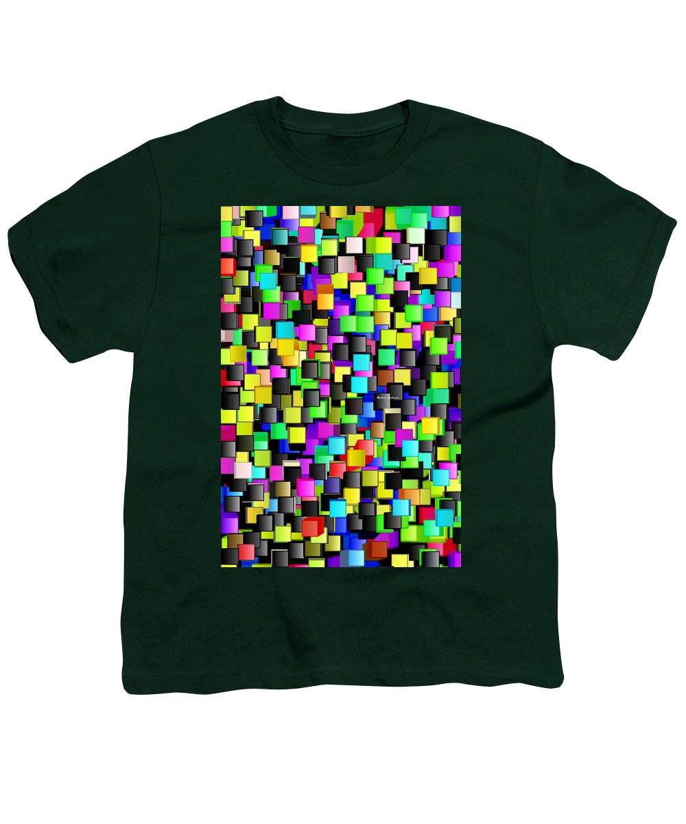 Rainbow Checkers - Youth T-Shirt