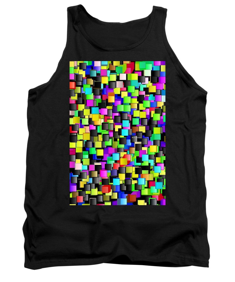 Rainbow Checkers - Tank Top