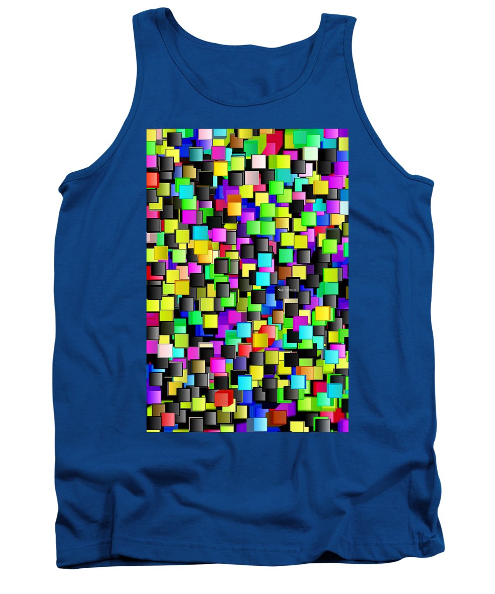 Rainbow Checkers - Tank Top