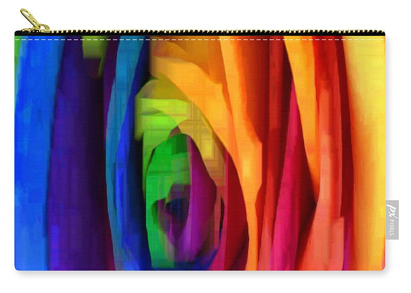 Carry-All Pouch - Rainbow Rose