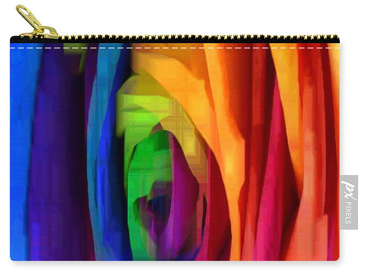 Carry-All Pouch - Rainbow Rose