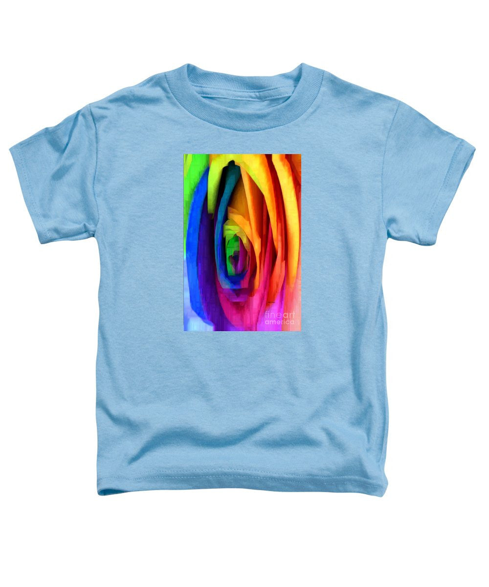 T-shirt pour tout-petits – Rose arc-en-ciel