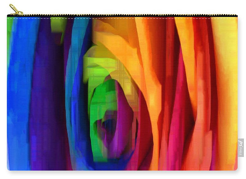 Carry-All Pouch - Rainbow Rose