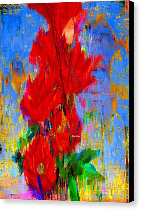 Canvas Print - Red Bouquet