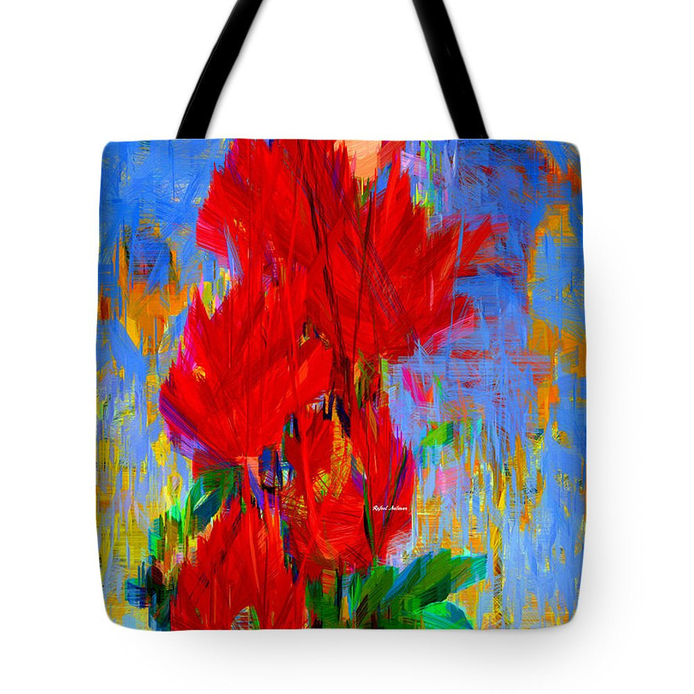 Tote Bag - Red Bouquet