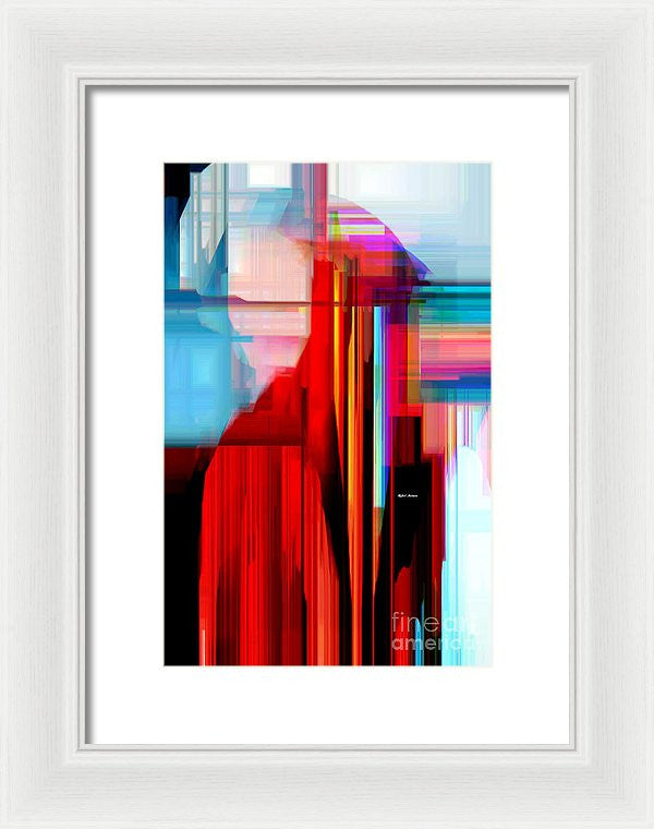 Framed Print - Red Cape