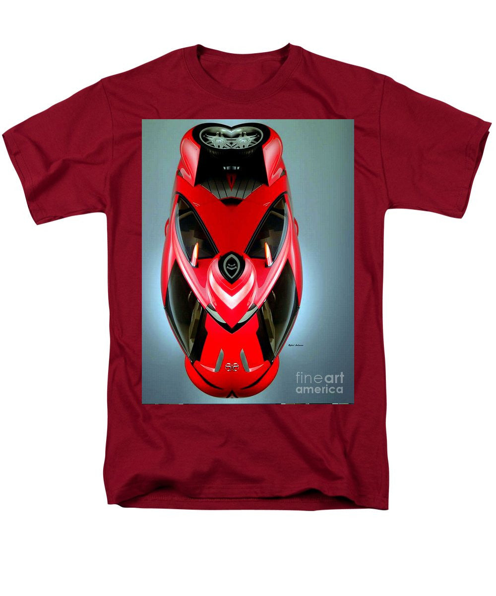 Men's T-Shirt  (Regular Fit) - Red Car 006