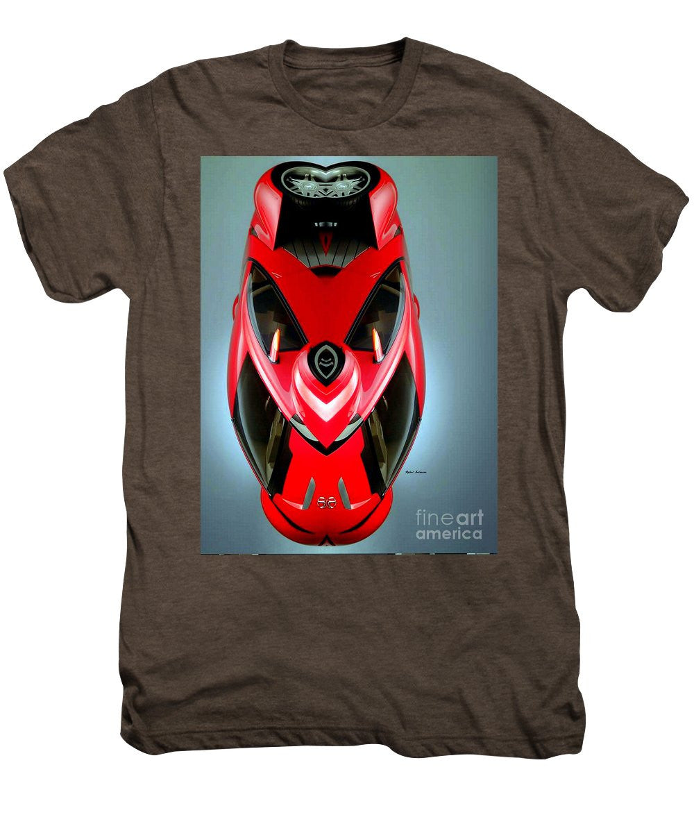 Men's Premium T-Shirt - Red Car 006