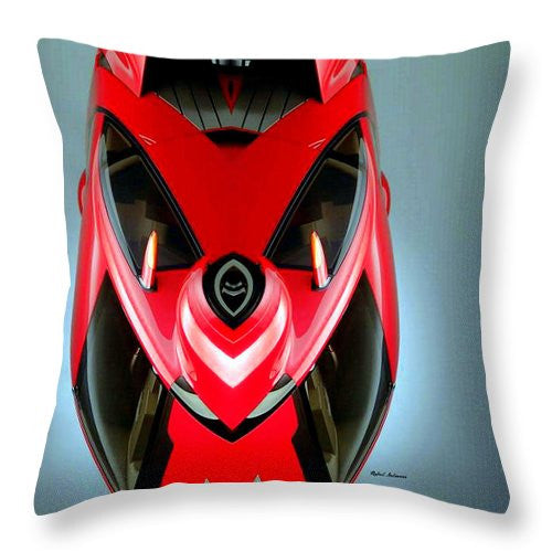 Coussin décoratif - Voiture rouge 006