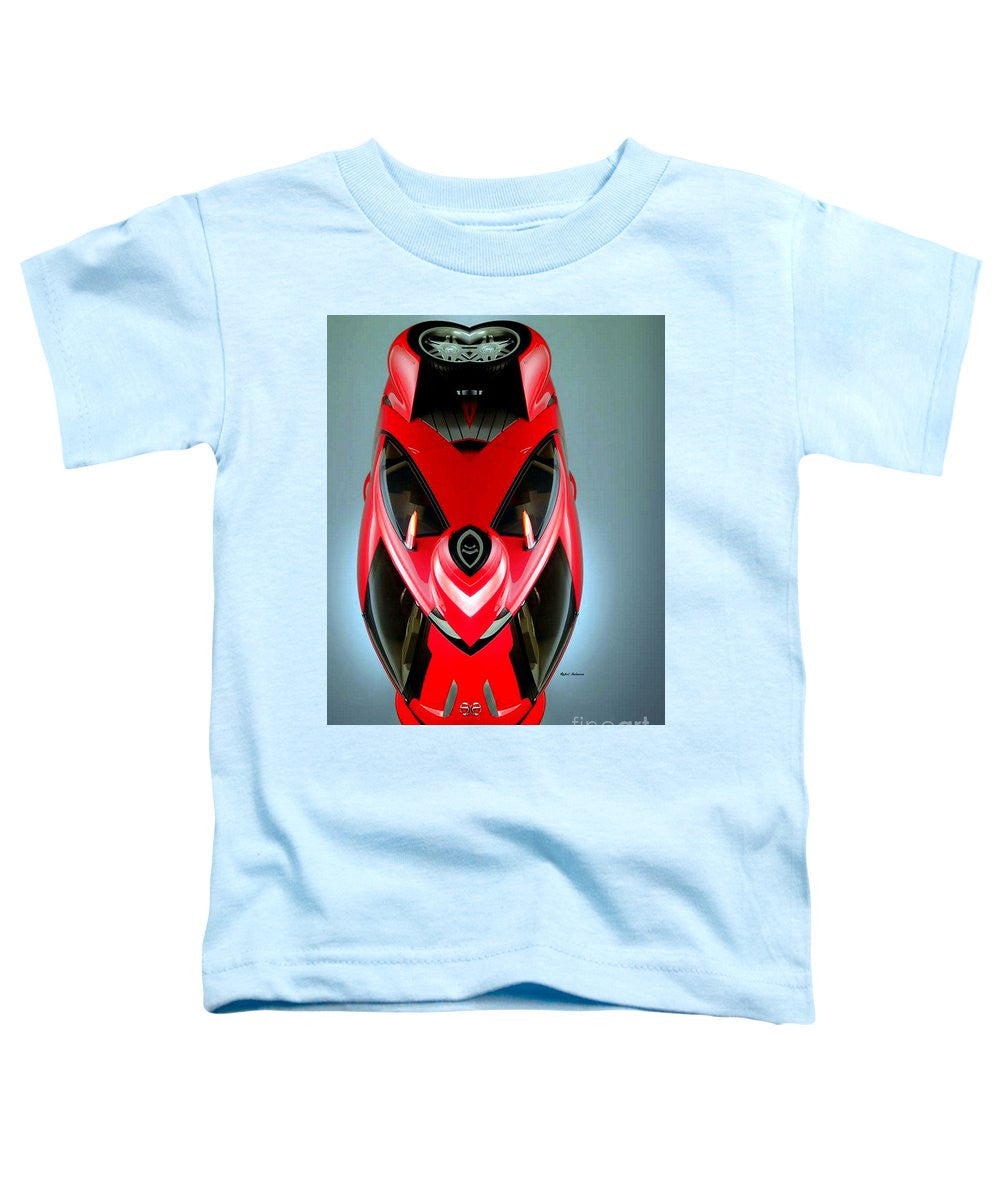 Toddler T-Shirt - Red Car 006
