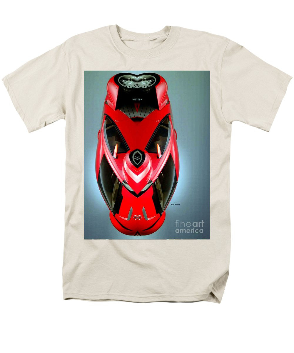 Men's T-Shirt  (Regular Fit) - Red Car 006