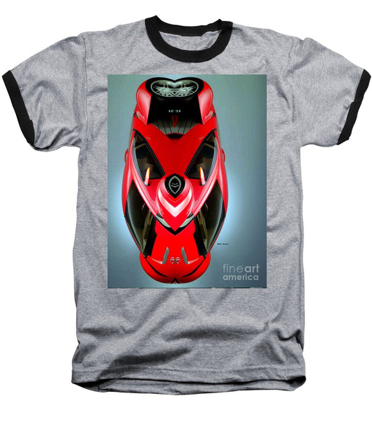 Baseball T-Shirt - Red Car 006