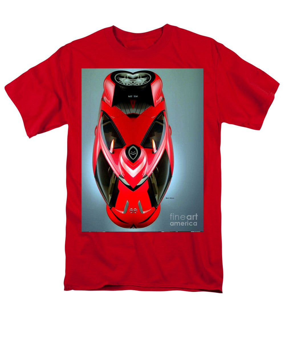 Men's T-Shirt  (Regular Fit) - Red Car 006