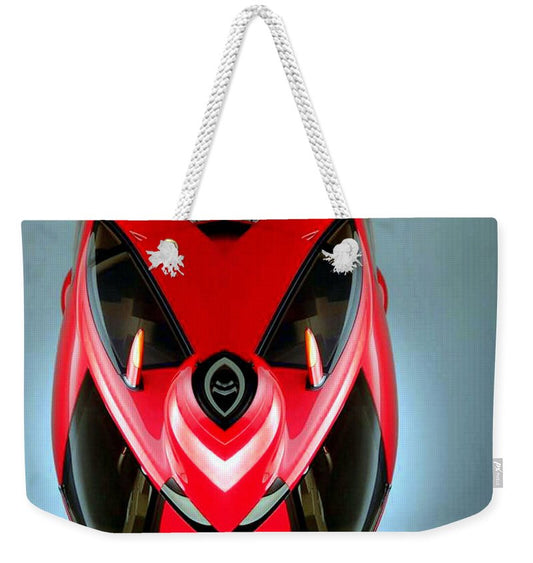 Sac fourre-tout pour week-end - Voiture rouge 006