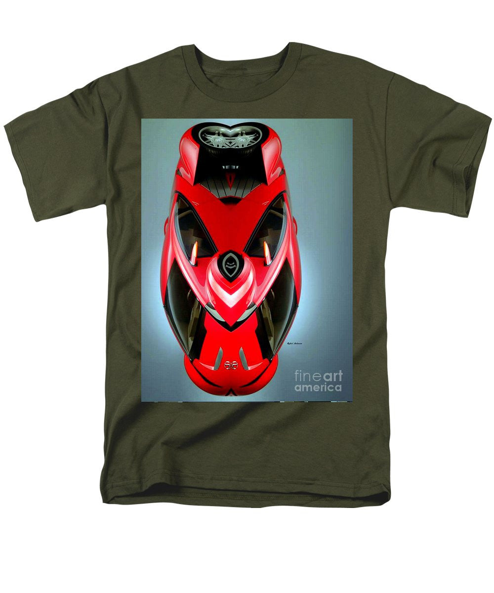 Men's T-Shirt  (Regular Fit) - Red Car 006