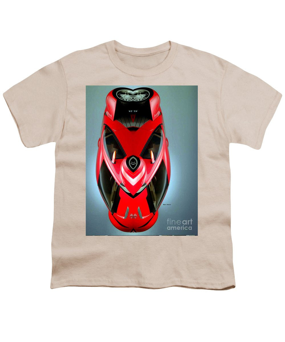Youth T-Shirt - Red Car 006