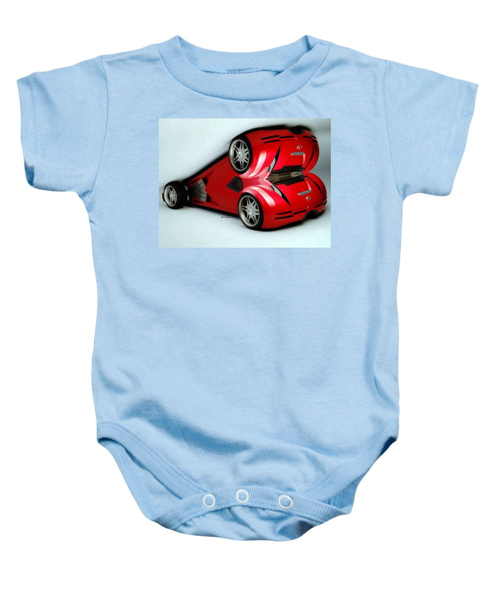 Baby Onesie - Red Car 007