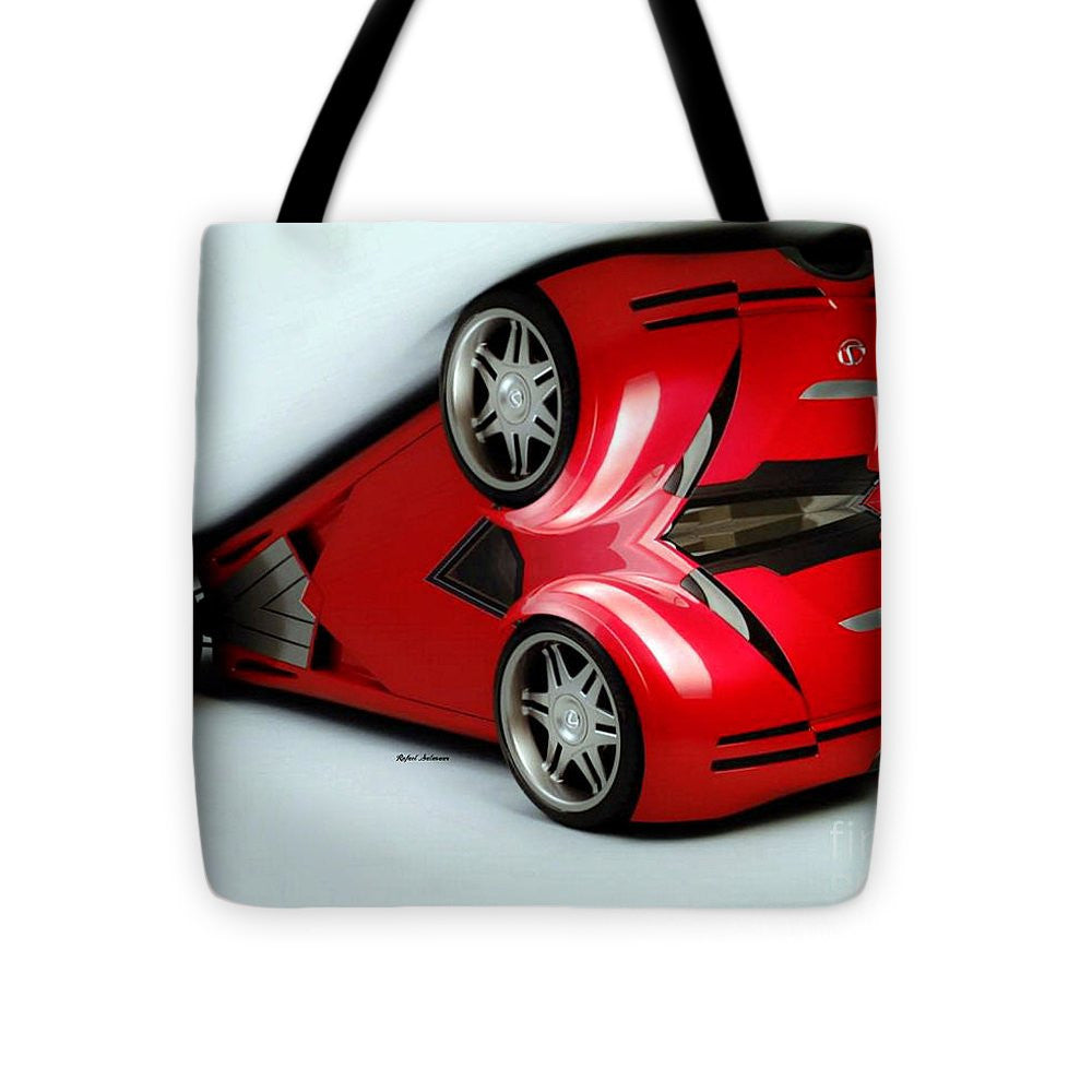 Tote Bag - Red Car 007
