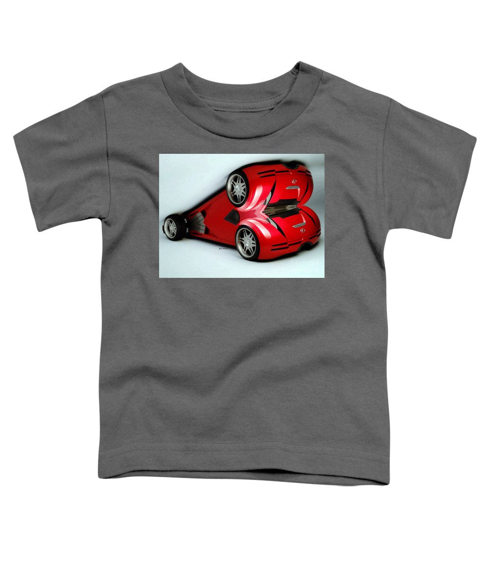Toddler T-Shirt - Red Car 007