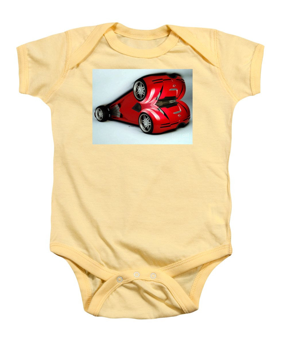 Baby Onesie - Red Car 007