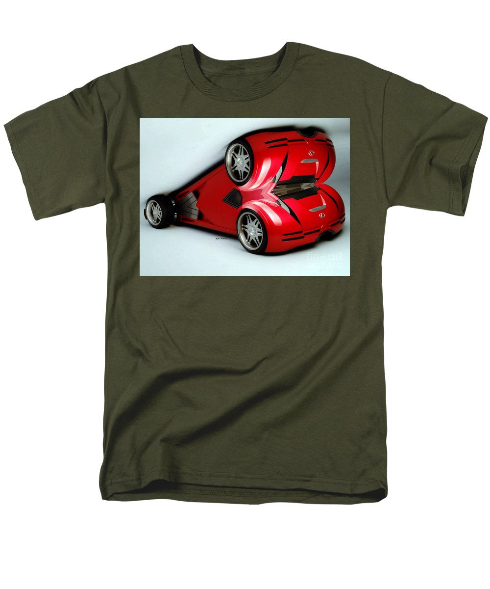 Men's T-Shirt  (Regular Fit) - Red Car 007