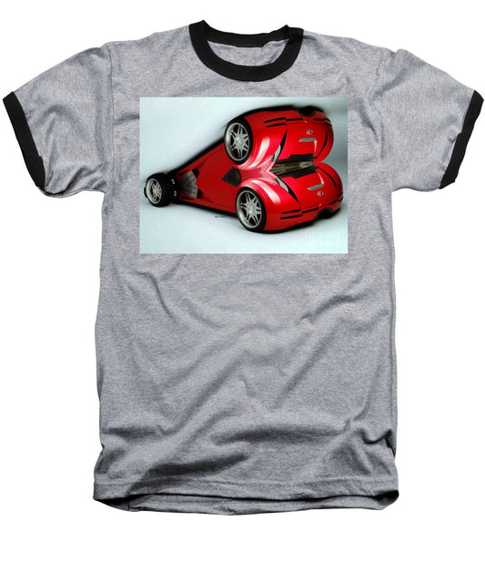 Baseball T-Shirt - Red Car 007