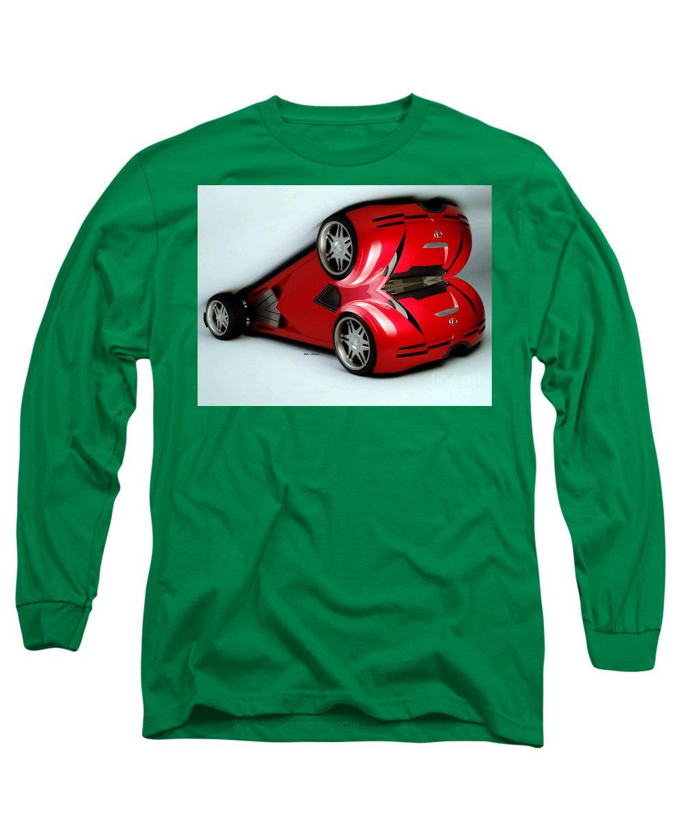 Long Sleeve T-Shirt - Red Car 007