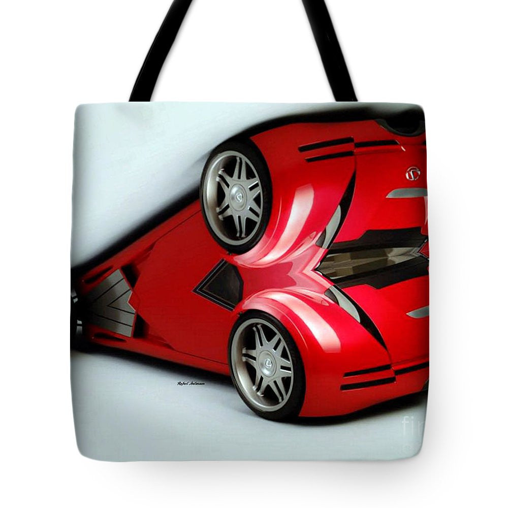 Tote Bag - Red Car 007