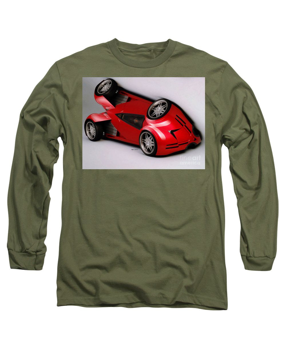 Long Sleeve T-Shirt - Red Car 009