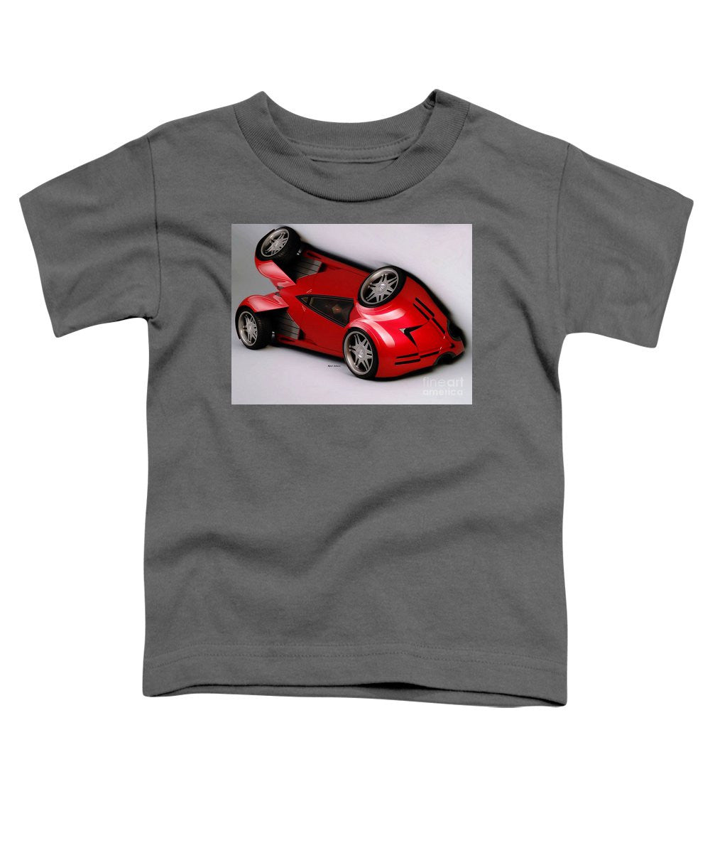 Toddler T-Shirt - Red Car 009