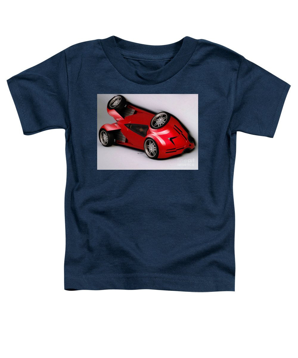 Toddler T-Shirt - Red Car 009