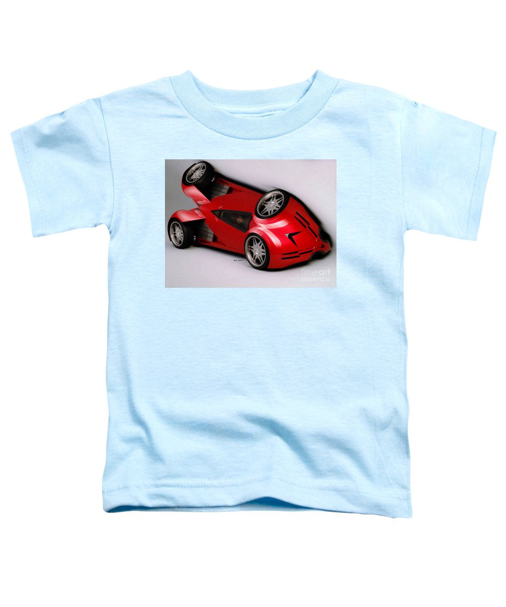 Toddler T-Shirt - Red Car 009